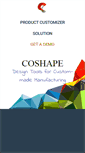 Mobile Screenshot of coshape.com